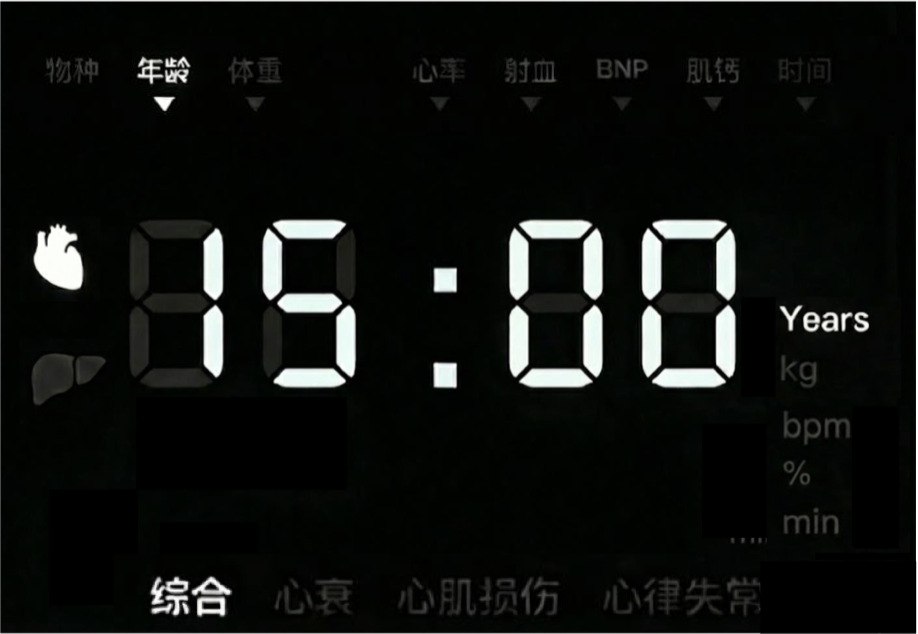 Concept C: Minimalist layout with shared number display